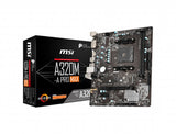 MB MSI A320M-A PRO MAX, AMD Ryzen 3Gen, AM4, DDR4, 1Y