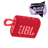 Parlante Portátil JBL Speaker Go3, Rojo, Bluetooth 1 Año (JBLGO3REDAM)