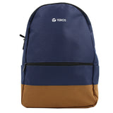 Mochila Teros TE-ACS9019, Poliester, Para Laptop, 15.6", Azul y marron (TE-ACS9019)