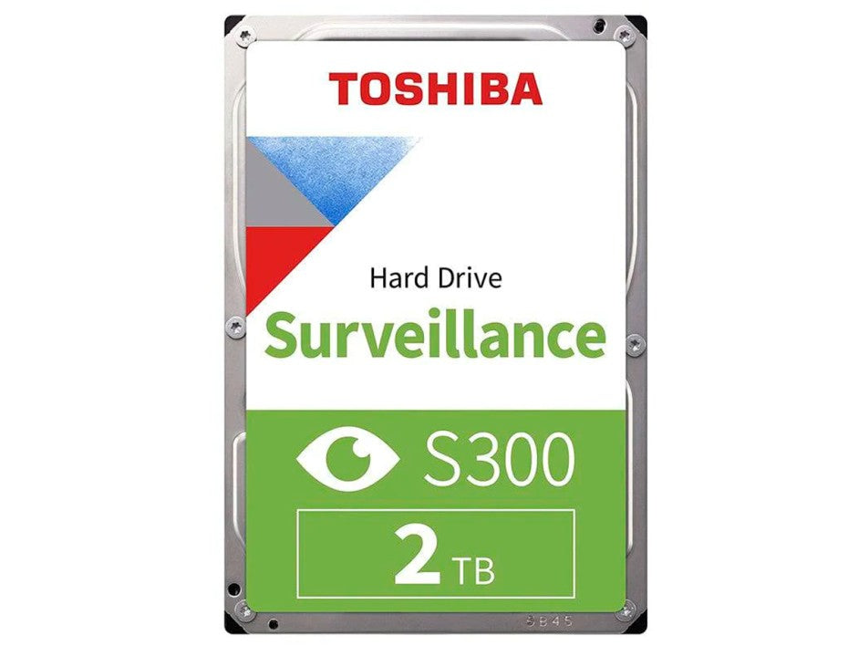 Disco Duro Toshiba Surveillance S300, 2TB, 3.5", Sata 6.0 Gb/s, 5400 rpm, 1Y (HDWT720UZSVA)