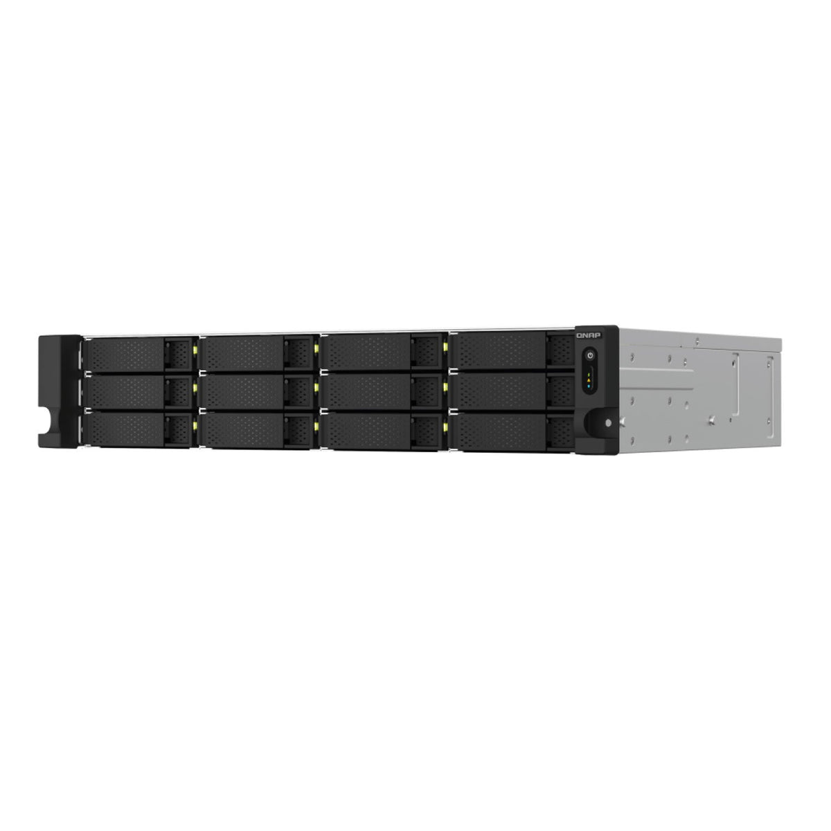 Almacenamiento NAS QNAP TS-1264U-RP-8G, 30TB, 4C, 8GB RAM, 12 Bahias, 2 años