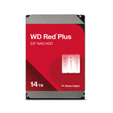 Disco Duro NAS WD RedPlus 14TB, SATA 6Gb/s, 7.2K, 512MB, 3.5", 3Y (WD140EFGX)