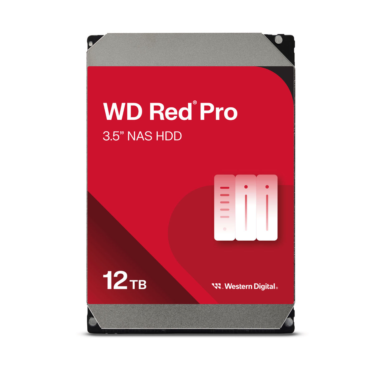 Disco Duro NAS WD RedPro 12TB, SATA 6Gb/s, 7.2K, 256MB, 3.5", 5Y (WD121KFBX)