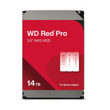 Disco Duro NAS WD RedPro 14TB, SATA 6Gb/s, 7.2K, 512MB, 3.5", 5Y (WD142KFGX)