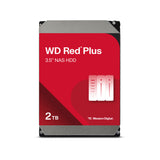 Disco Duro NAS WD RedPlus 2TB, SATA 6Gb/s, 5.4K, 64MB, 3.5", 3Y (WD20EFPX)