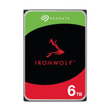 Disco Duro NAS Seagate lronWolf 6TB, SATA 6Gb/s, 5.4K, 256MB, 3.5", 3Y (ST6000VN001)