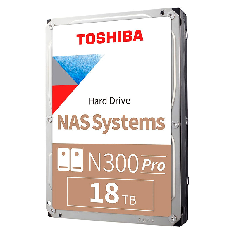 Disco Duro NAS Toshiba N300 PRO, 18TB, SATA 6.0Gb/s, 7200rpm, 512MB Cache, 3.5", 5Y