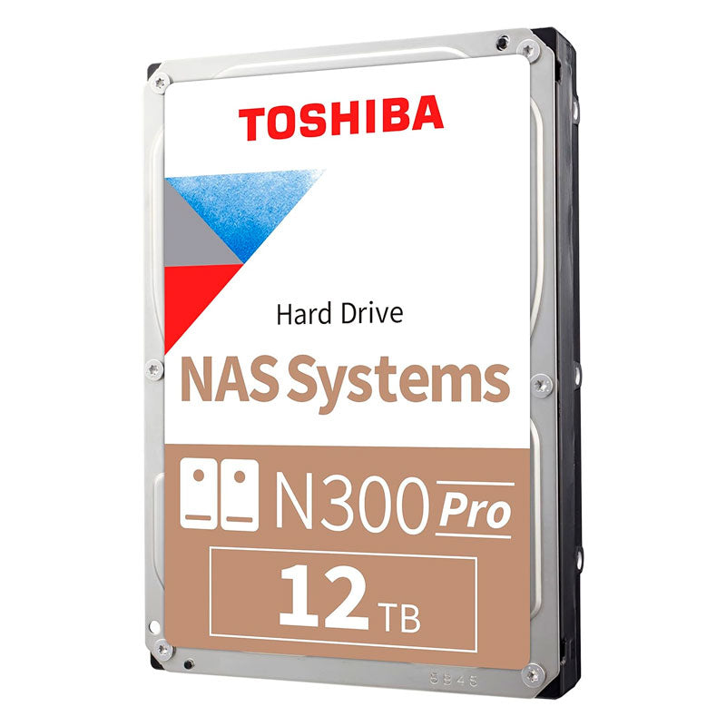 Disco Duro NAS Toshiba N300 PRO, 12TB, SATA 6.0Gb/s, 7200rpm, 512MB Cache, 3.5", 5Y