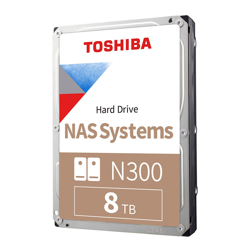 Disco Duro NAS Toshiba N300, 8TB, SATA 6.0Gb/s, 7200rpm, 256MB Cache, 3.5", 3Y