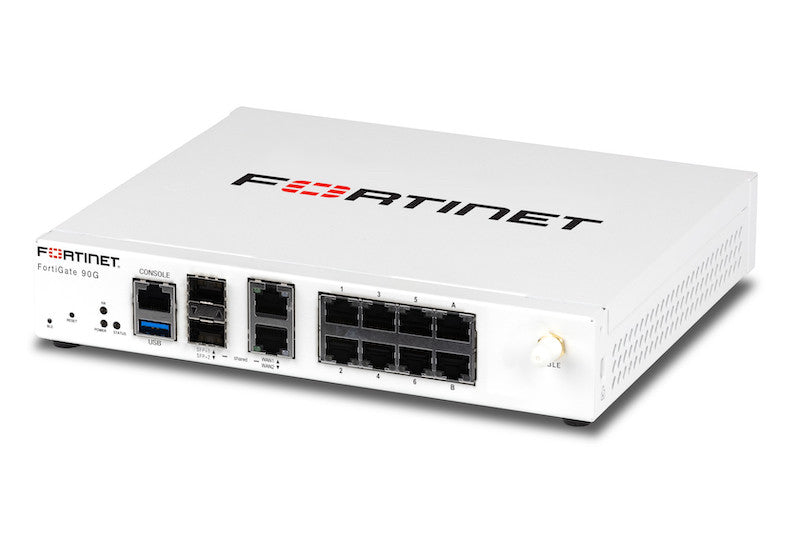 Firewall FortiGate-90G, 8 RJ45, 2 RJ45/SFP+, 3Y solo hardware (FG-90G)