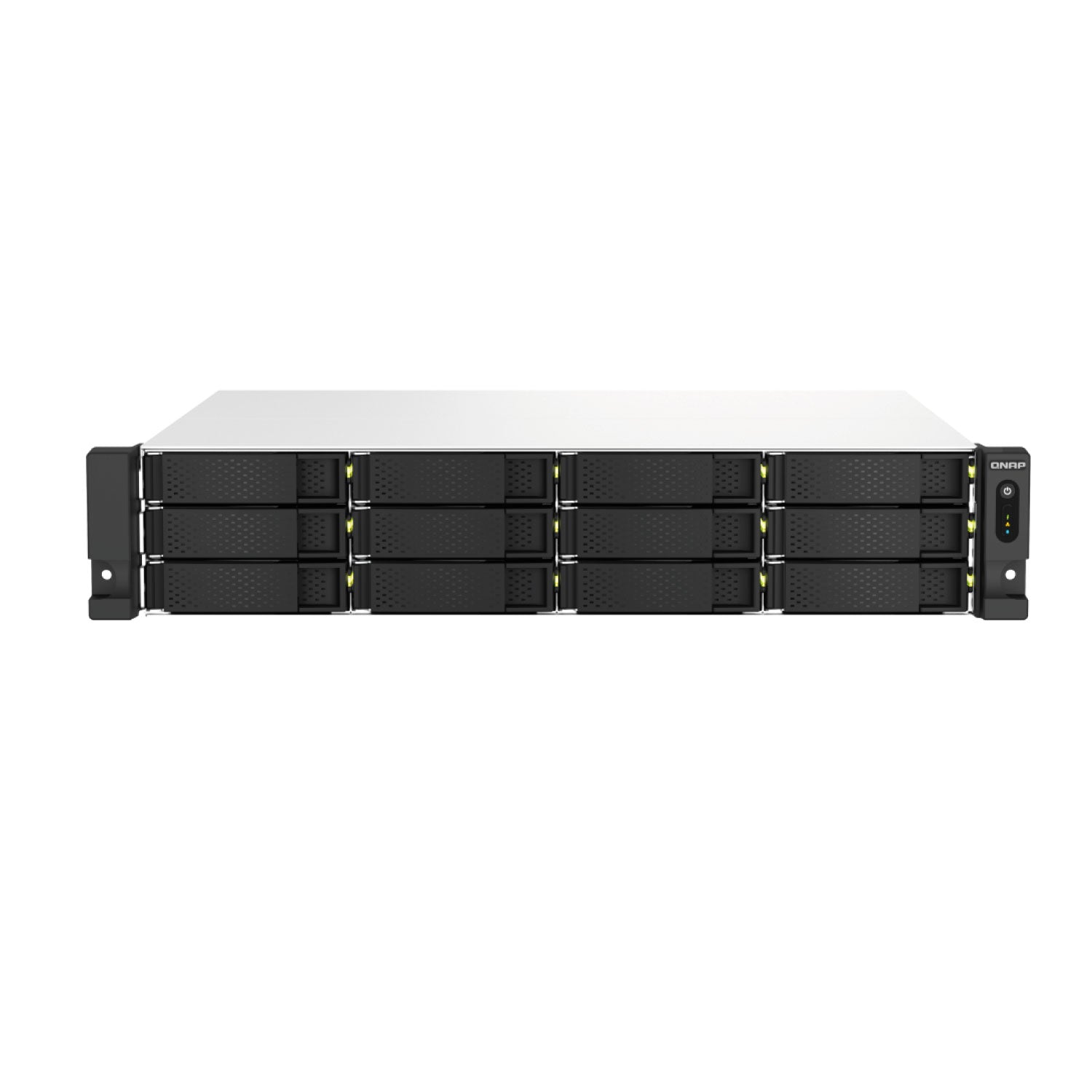 Almacenamiento NAS QNAP TS-1264U-RP-8G, 20TB, 4C, 8GB RAM, 12 Bahias, 2 años