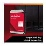 Disco Duro NAS WD RedPro 4TB, SATA 6Gb/s, 7.2K, 256MB, 3.5", 5Y (WD4003FFBX)