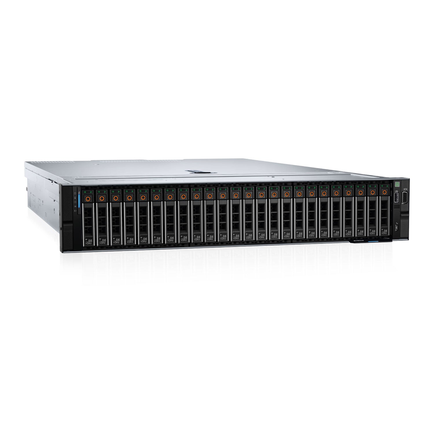 Servidor Dell PowerEdge R760xs, Intel Xeon Silver 4410Y, 12C/24T, 32GB, 480GB SSD, 3.5"x12, 3 Años