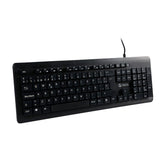 Teclado Teros TE-4065N, Negro, Sellado, Lavable IPX7, USB, 1Y (TE-4065)