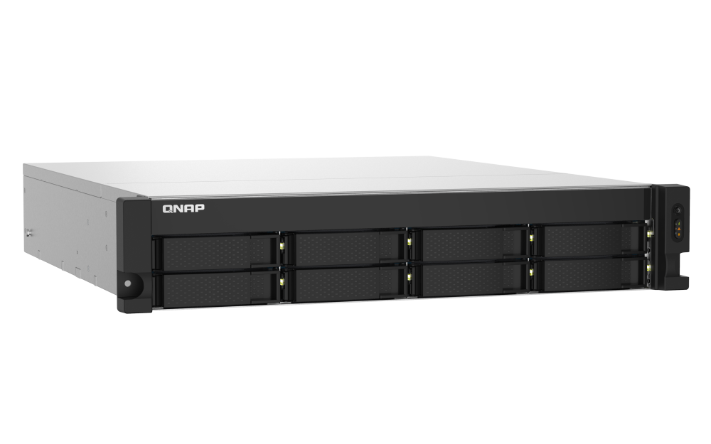 Almacenamiento NAS QNAP TS-832PXU-4G, 20TB, 4C, 4GB RAM, 8 bahías, 2 años