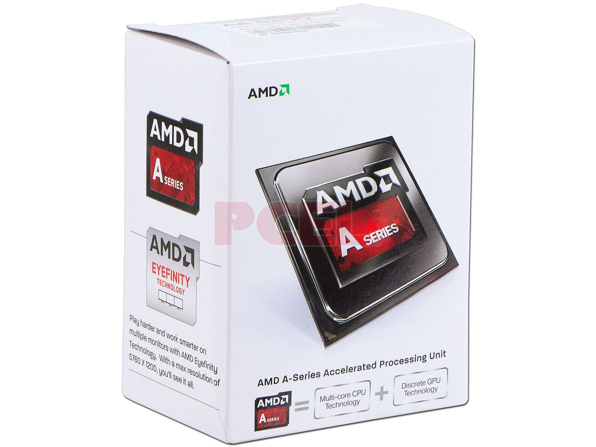 Procesador AMD A4-6300, 3.70Ghz, Dual Core, 1Mb L2, sk FM2, 65W, 3m
