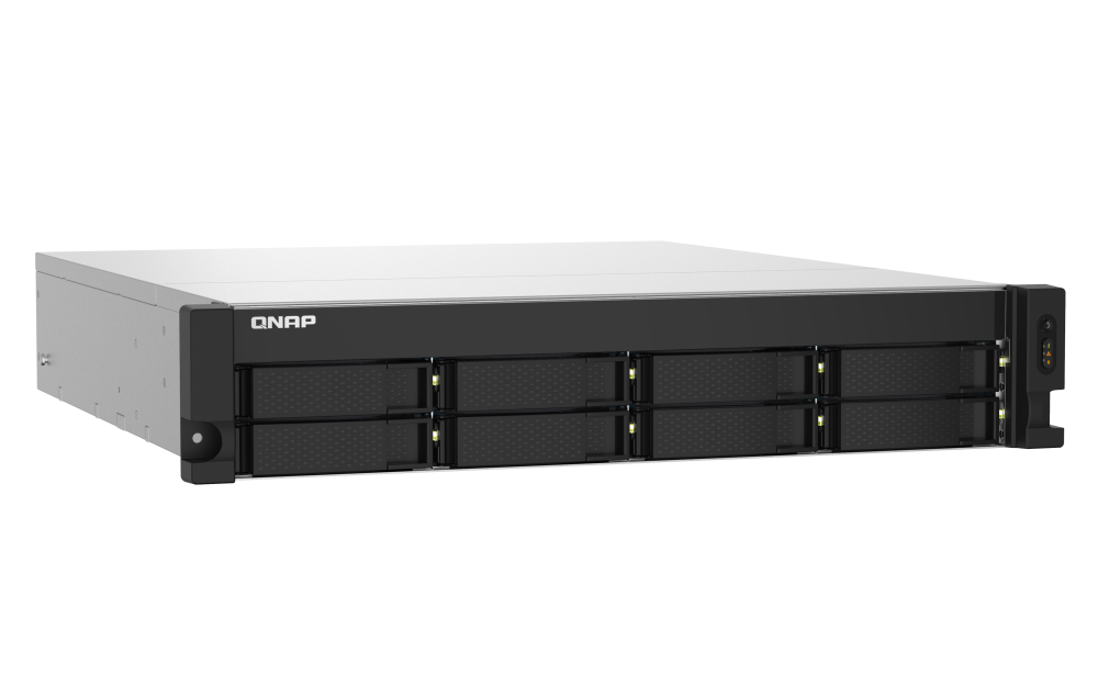 Almacenamiento NAS QNAP TS-832PXU-RP-4G, 50TB, 4C, 4GB RAM, 8 bahías, 2 años