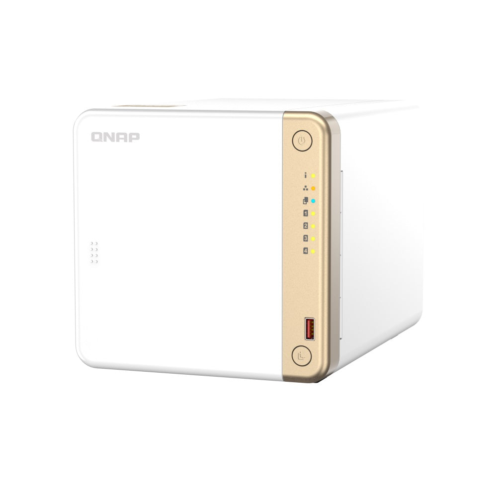 Almacenamiento NAS QNAP TS-462-2G, 20TB, 2C, 2GB RAM, 4 bahías, 2 años