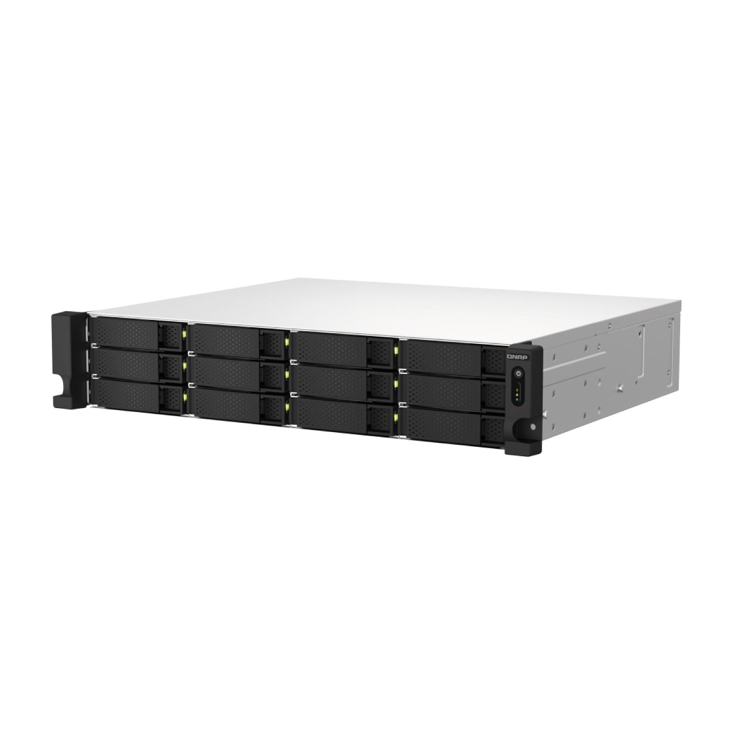 Almacenamiento NAS QNAP TS-1264U-RP-8G, 120TB, 4C, 8GB RAM, 12 Bahias, 2 años