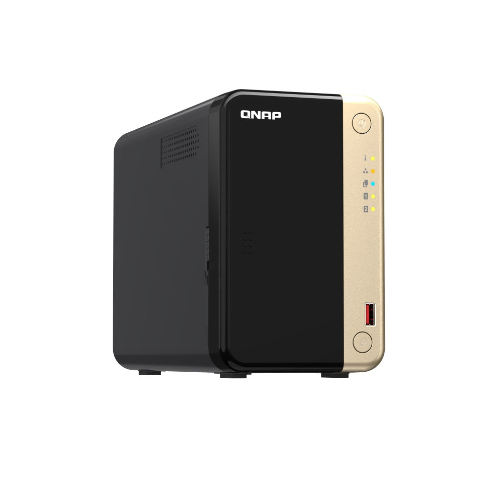 Almacenamiento NAS QNAP TS-264-8G, 10TB, 4C, 8GB RAM, 2 bahías, 2 años