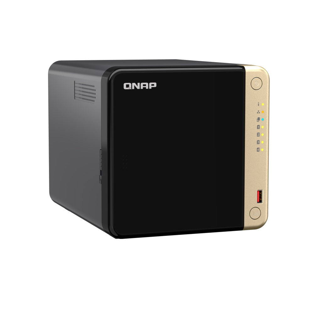 Almacenamiento NAS QNAP TS-464-8G, 30TB, 4C, 8GB RAM, 4 bahías, 2 años