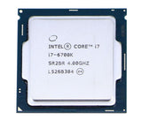 Procesador Intel Core i7-6700K, 6ta, 4.0Ghz, 8Mb L3, LGA 1151, HD 530, sin cooler, 3m