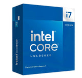 Procesador Intel Core i7-14700KF, 14va, 3.40/5.60GHz, 33 MB, LGA1700, 125W/253W, 1Y (BX8071514700KF)