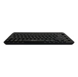 Teclado Teros TE-4064N, Inalambrico, Perilla Giratoria, Bluetooth, Negro, 1Y (TE-4064N)