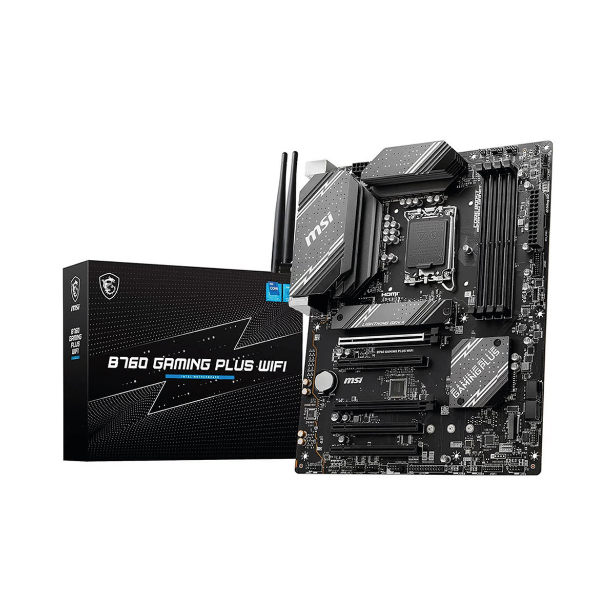 MB MSI B760 Gaming Plus WiFi, 14a Gen, 13a Gen, LGA1700, DDR5, HDMI, DP, RJ45, ATX, 1Y (B760 GAMING PLUS WIFI)