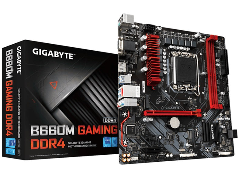 MB Gigabyte B660M Gaming, Intel B660, DDR4, LGA 1700, 12va/13vaGen, mATX, 1Y (B660M GAMING DDR4 G10)