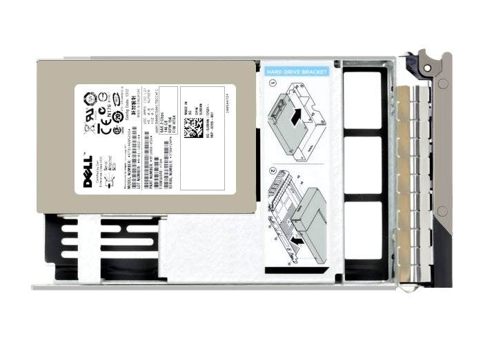 Disco Duro Servidor Dell 1.92TB SSD, SATA 6Gbps, 2.5''/3.5" (345-BDFT)