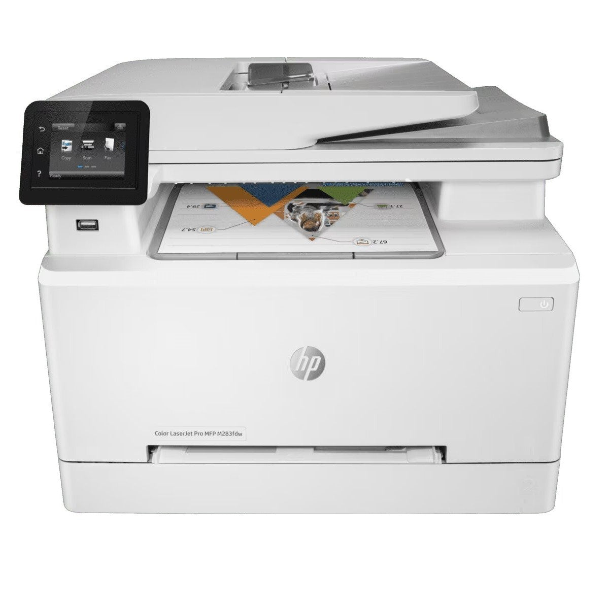 Impresora Mult. HP Color LaserJet Pro M283fdw, USB, WiFi, Dúplex (7KW75A)