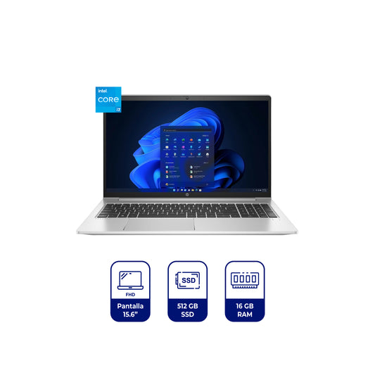 Laptop HP Probook 450 G8, i7-1165G7, RAM 16GB, SSD 512GB, 15.6" HD, W10PRO (55F79LS) 1500