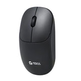 Mouse Optico Teros TE-1217S, Inalambrico, 1000dpi, 3 botones, Negro, 1 Año (TE-1217S)