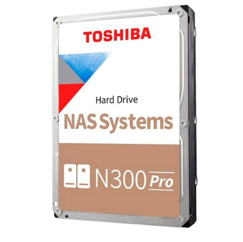 Disco Duro NAS Toshiba N300 PRO, 20TB, SATA 6Gbs, 7200rpm, 3.5", 1Y (HDWG62AXZSTB)