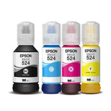 Pack de tintas EPSON T524 Negro, Cian, Amarillo y Magenta
