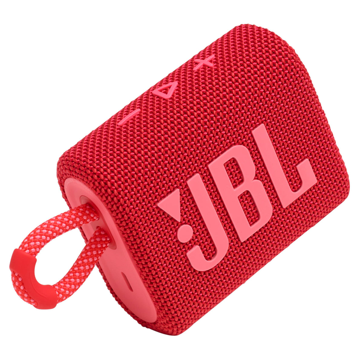 Parlante Portátil JBL Speaker Go3, Rojo, Bluetooth, (JBLGO3REDAM)