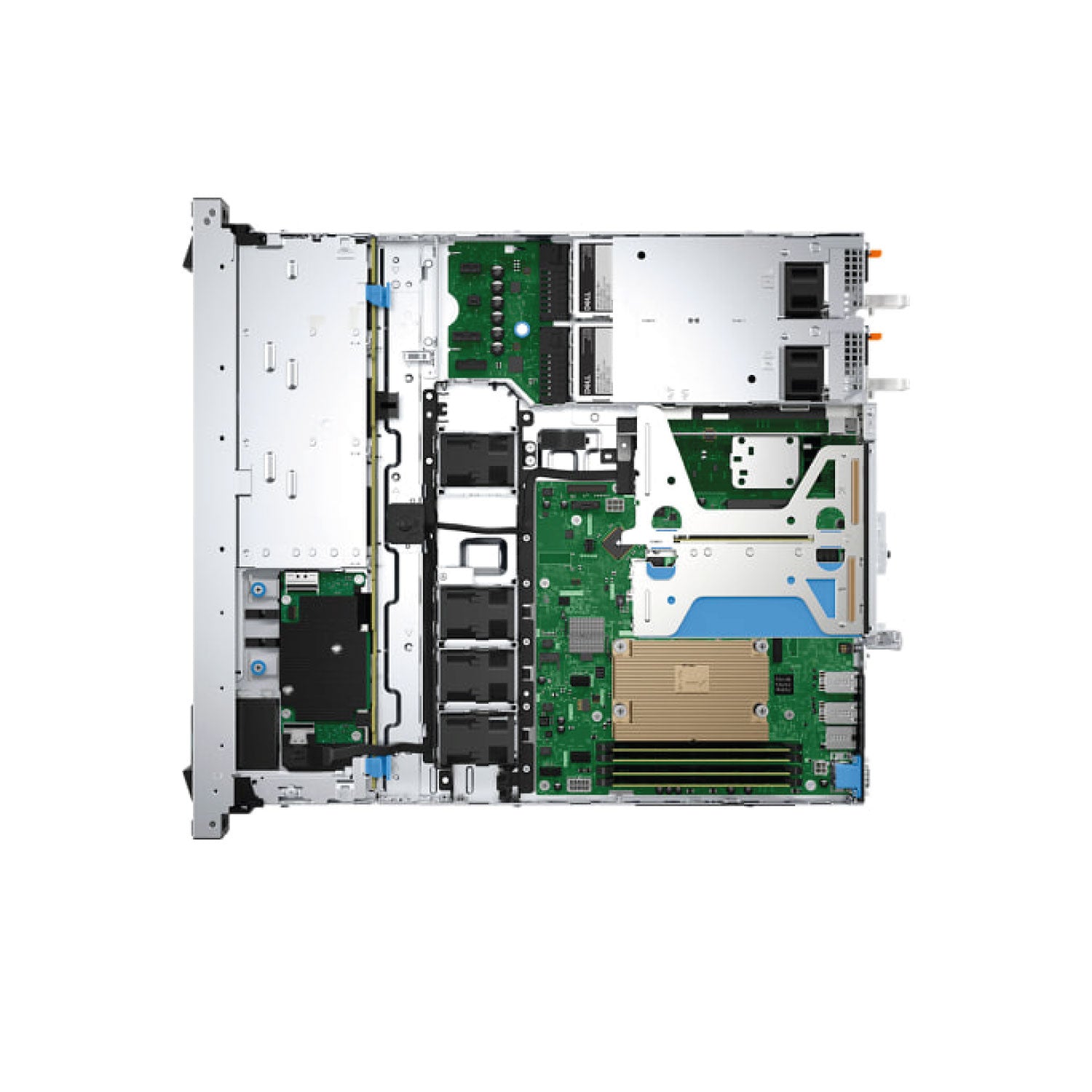 Servidor Dell R360, Xeon E-2414, 4C/4T, 32GB, SSD 480GB, 8x2.5", 1 año