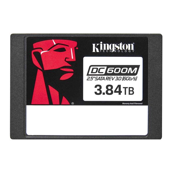 Disco Duro Servidor Kingston DC600M, 3.84TB SSD, 2.5", SATA 6Gbps, 3Y (SEDC600M/3840G)