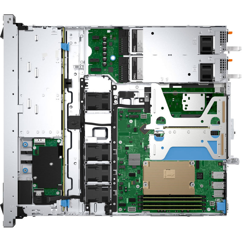 Servidor Dell R360, Xeon E-2468, 8C/16T, 16GB, SSD 480GB, 8x2.5", 3 años