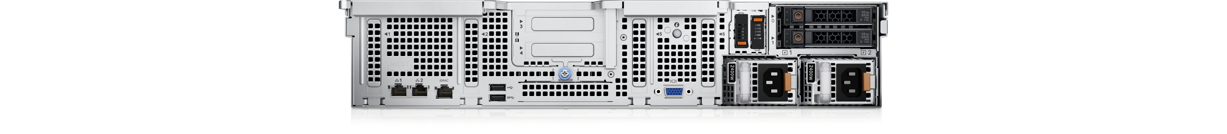 Servidor Dell R750xs, (2) Xeon Silver 4310 12C/24T, 512GB, 480GB SSD, 2.5"x8, 3 años