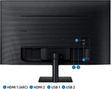 Monitor Samsung Inteligente M5 32" FHD 60Hz Apps WiFi/BT HDMI/USB (LS32CM502ELXPE)