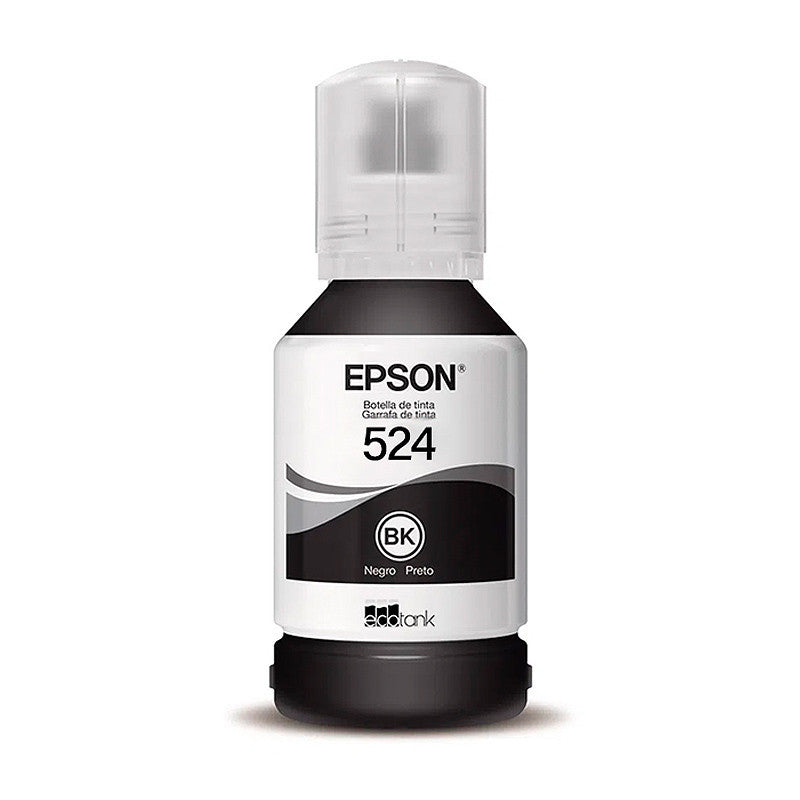 Tinta Epson T524 Negro, 7.5k