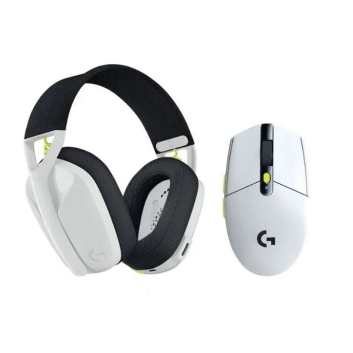 Audifono C/Microf. Logitech G435 + Mouse G305 Wireless Black,White,Green (981-001161)