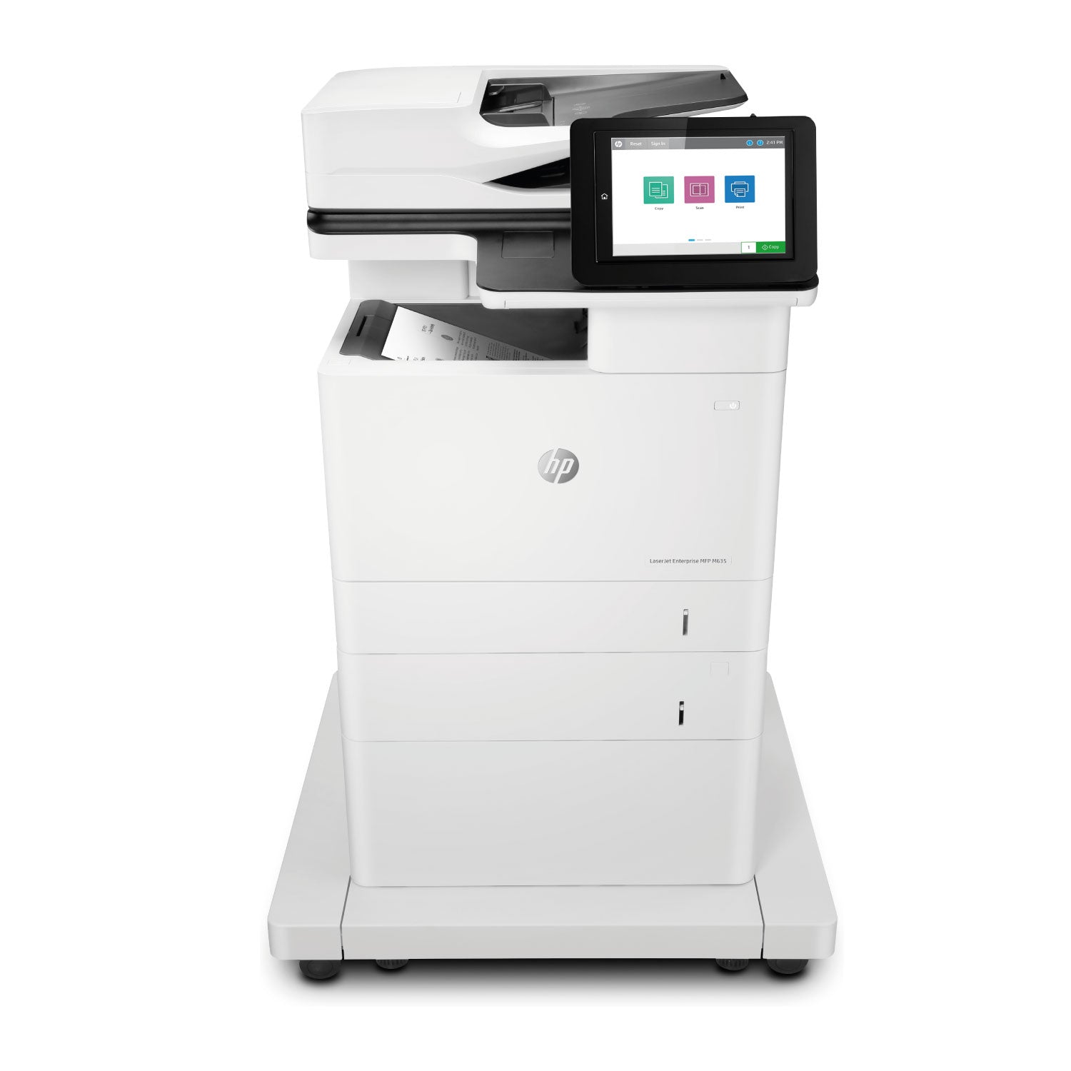 Impresora Mult. HP LaserJet Enterprise M635FHT, B/N, A4, LAN, USB, Dúplex, 1Y (7PS98A)