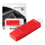 Memoria USB Kingston DataTraveler Exodia, 64GB, USB 3.2, Gen1, Rojo (KC-U2G64-7GBR)