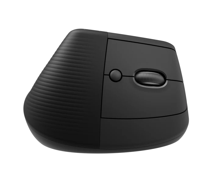 Mouse Logitech Lift Vertical, Zurdo, Negro, Wireless, Bluetooth (910-006467)