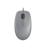 Mouse Logitech M110 Silent Ptico USB Silver (910-006757)