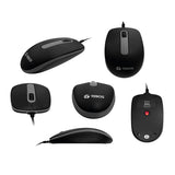 Mouse Optico Teros TE-1220S, USB, 1000dpi, 3 botones, Negro, 1 Año (TE-1220S)