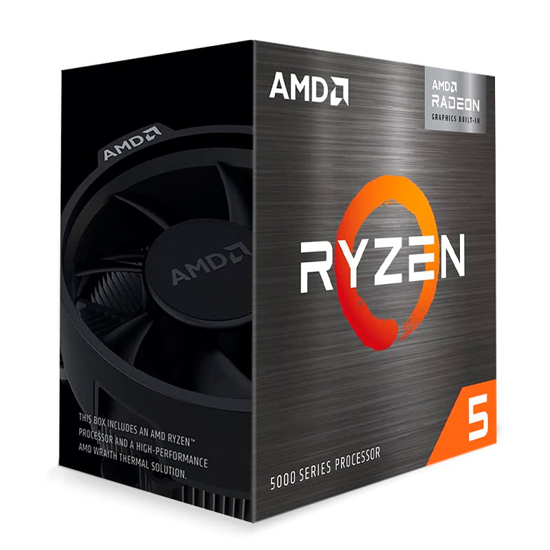 Procesador AMD Ryzen 5-5600G, 3.50-4.40 Ghz, 32MB L3 Cache, AM4, 65W
